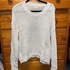 Pacsun cream/white knit sweater!